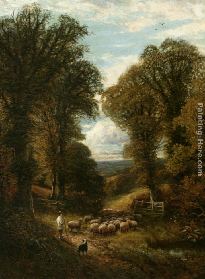 Alfred Glendening A Surrey Lane